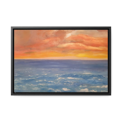 Troubled Sea - Gallery Canvas Wraps, Horizontal Frame