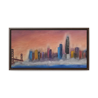 San Francisco Bay - Gallery Canvas Wraps, Horizontal Frame