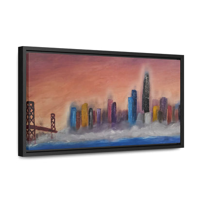 San Francisco Bay - Gallery Canvas Wraps, Horizontal Frame