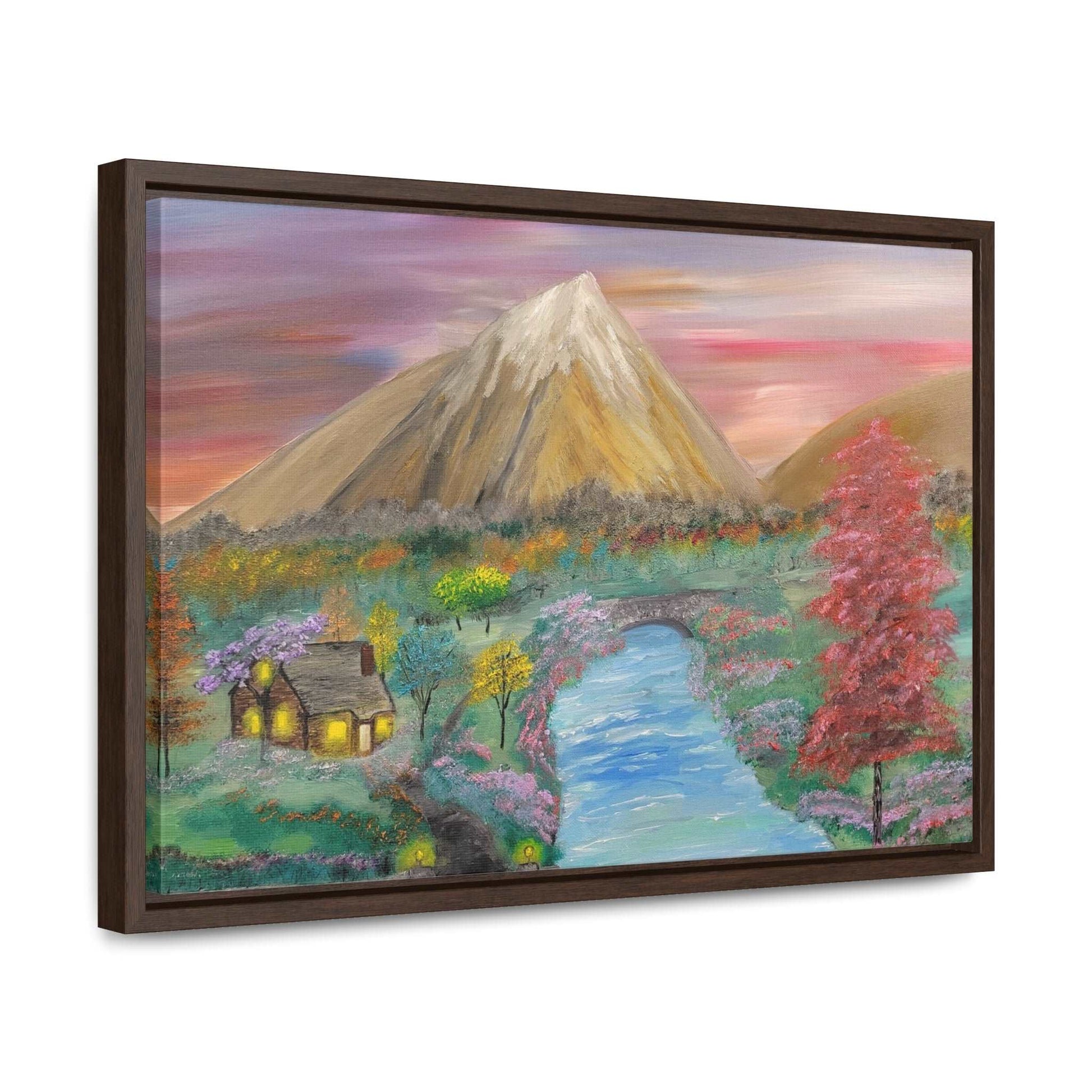 Cabin Getaway - Gallery Canvas Wraps, Horizontal Frame