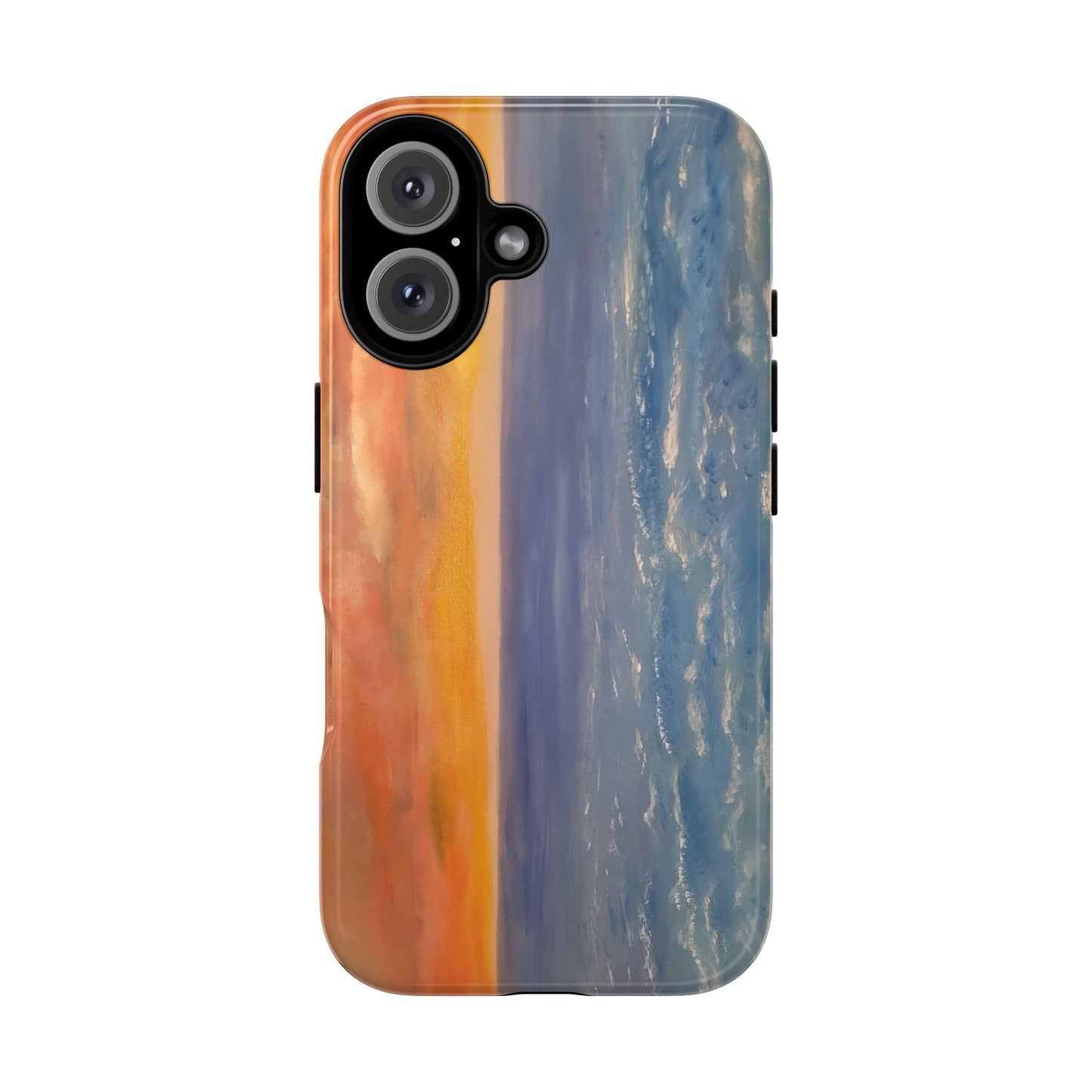 Artistic Ocean Sunset Phone Case - Tough and Stylish Protection