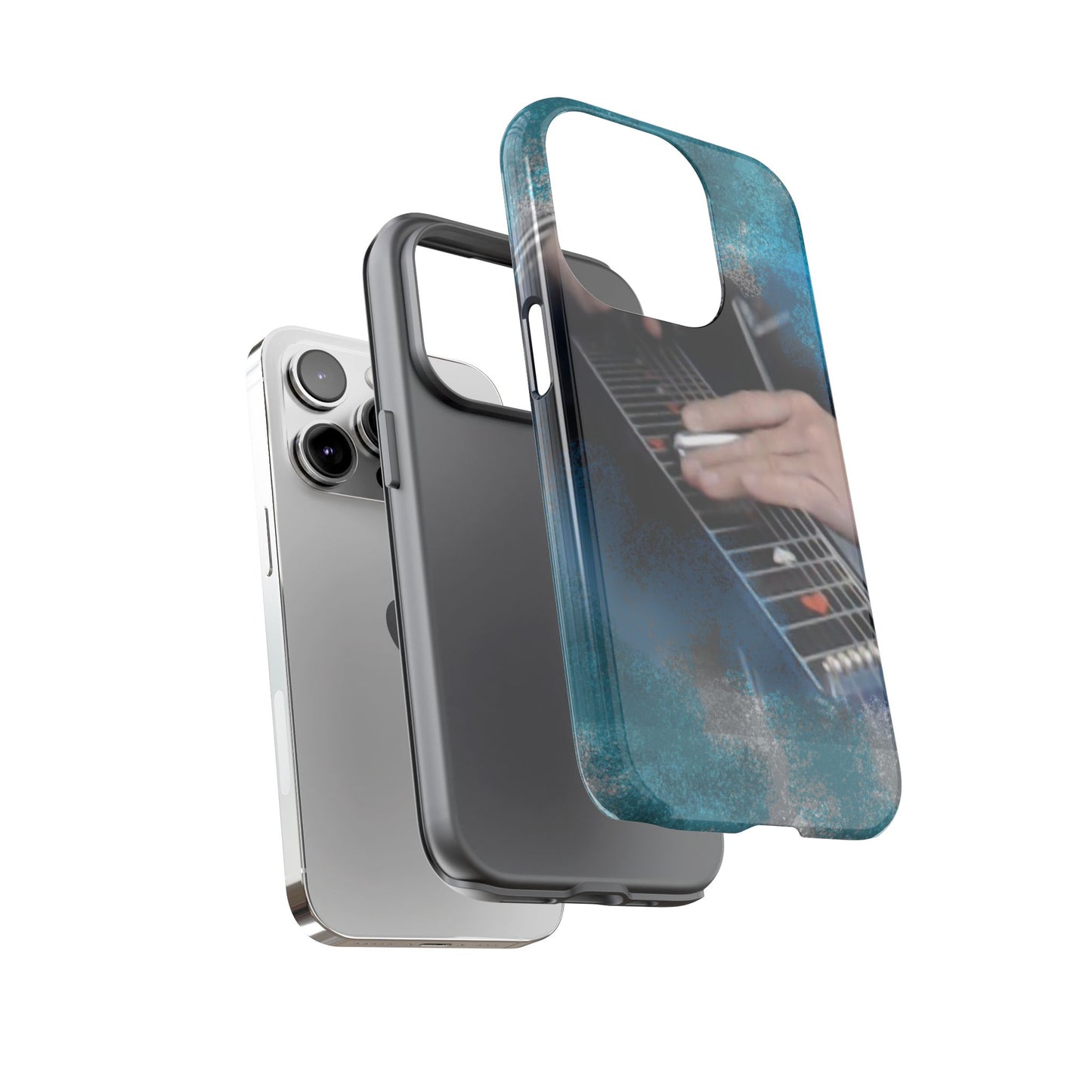 Steel Guitar Phone Case - Tough and Stylish Protection