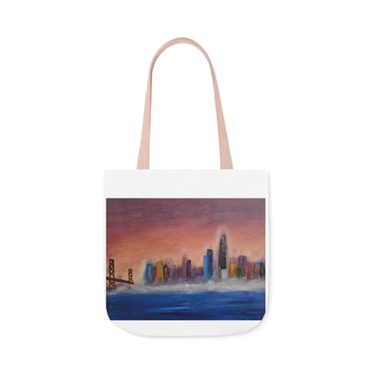 Canvas Tote Bag, San Francisco Bay Art