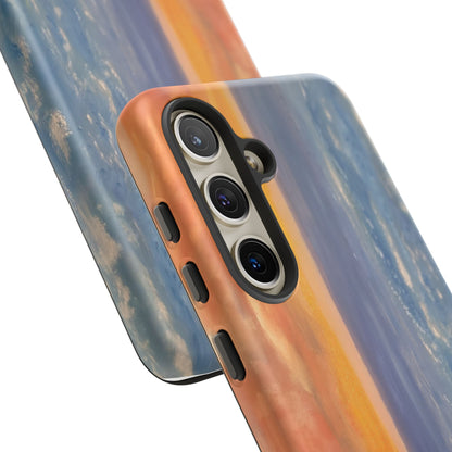 Artistic Ocean Sunset Phone Case - Tough and Stylish Protection