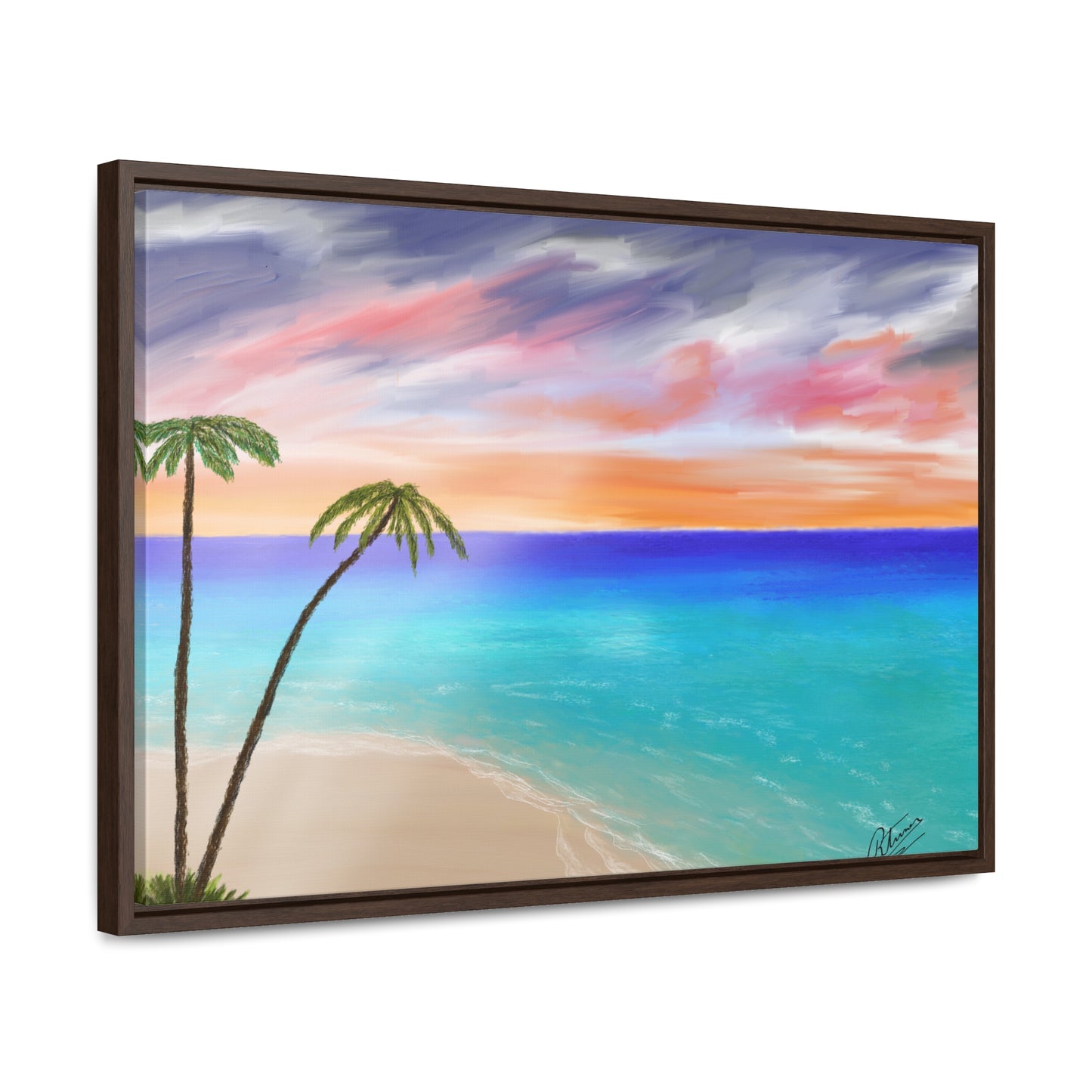 Tropical Haven - Gallery Canvas Wraps, Horizontal Frame