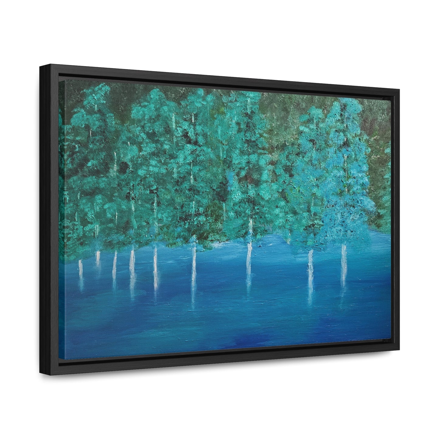 Emerald Cove  - Gallery Canvas Wraps, Horizontal Frame