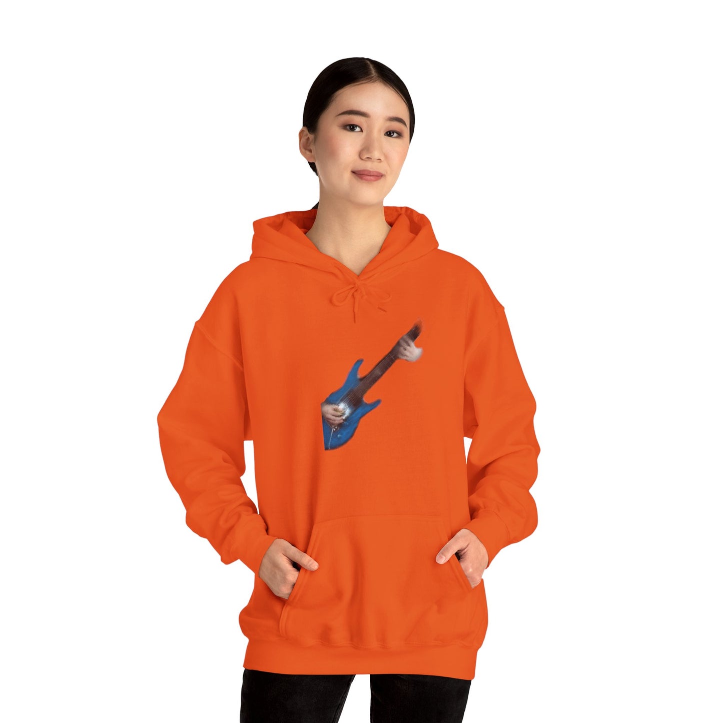 Unisex Heavy Blend™ Hooded Sweatshirt Guitar