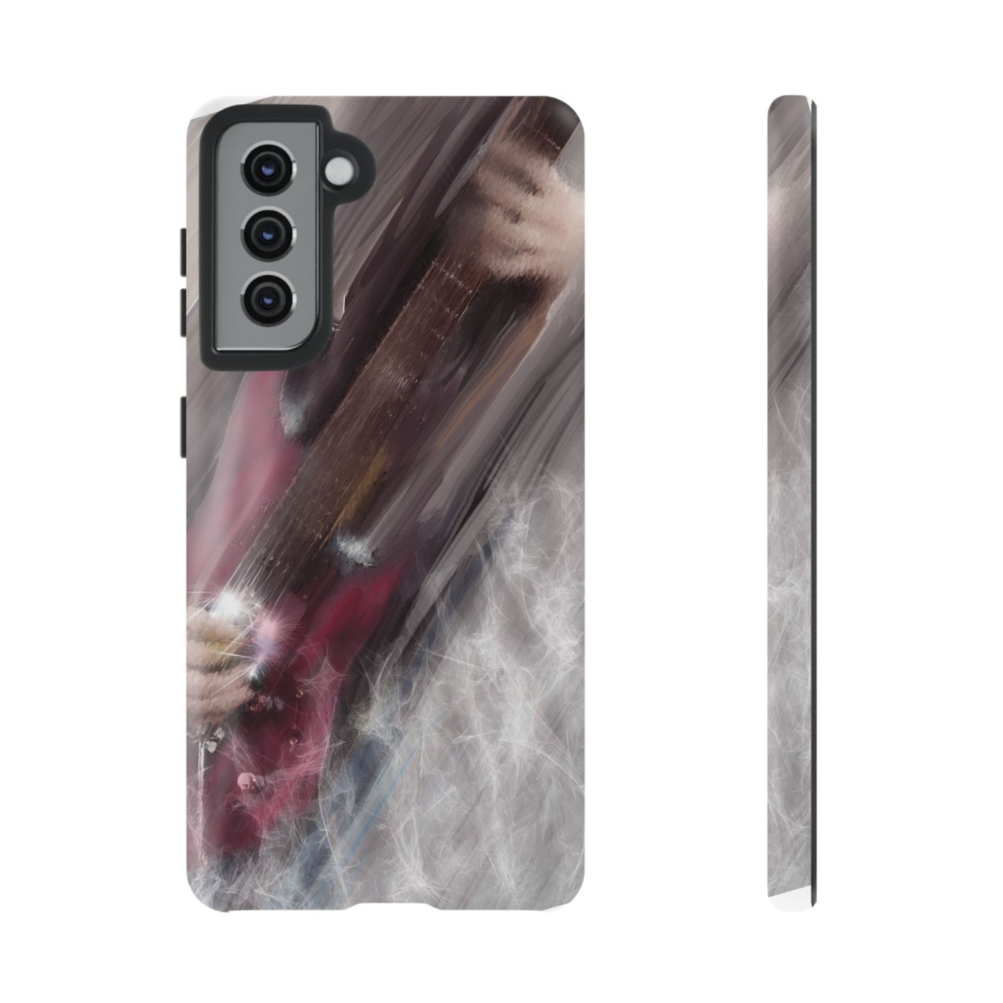 Red Guitar Phone Case - Tough and Stylish Protection