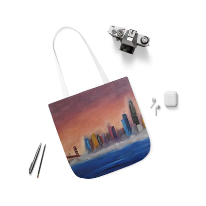 Canvas Tote Bag, San Francisco Bay Art