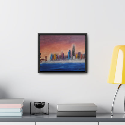 San Francisco Bay - Gallery Canvas Wraps, Horizontal Frame