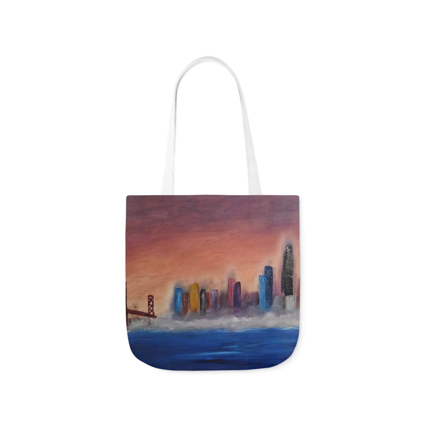 Canvas Tote Bag, San Francisco Bay Art