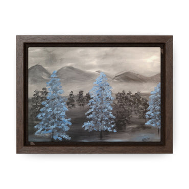 Valley Of Trees - Gallery Canvas Wraps, Horizontal Frame