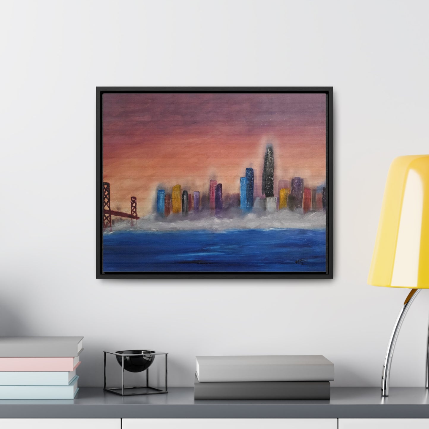 San Francisco Bay - Gallery Canvas Wraps, Horizontal Frame