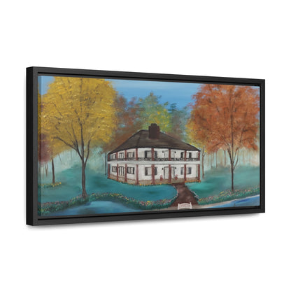 Estate On The Lake  - Gallery Canvas Wraps, Horizontal Frame