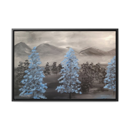 Valley Of Trees - Gallery Canvas Wraps, Horizontal Frame