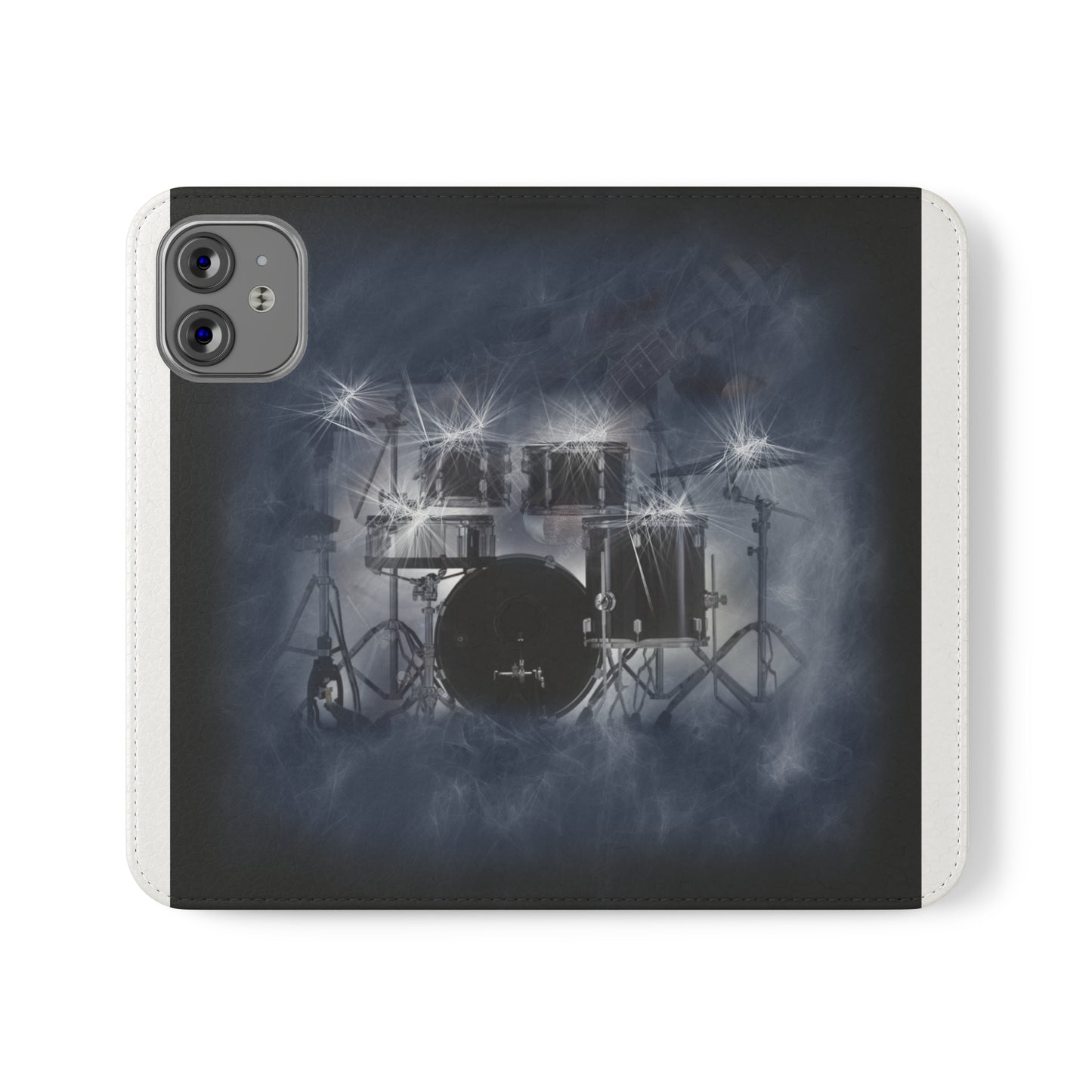 Phone Flip Cases Drums Art