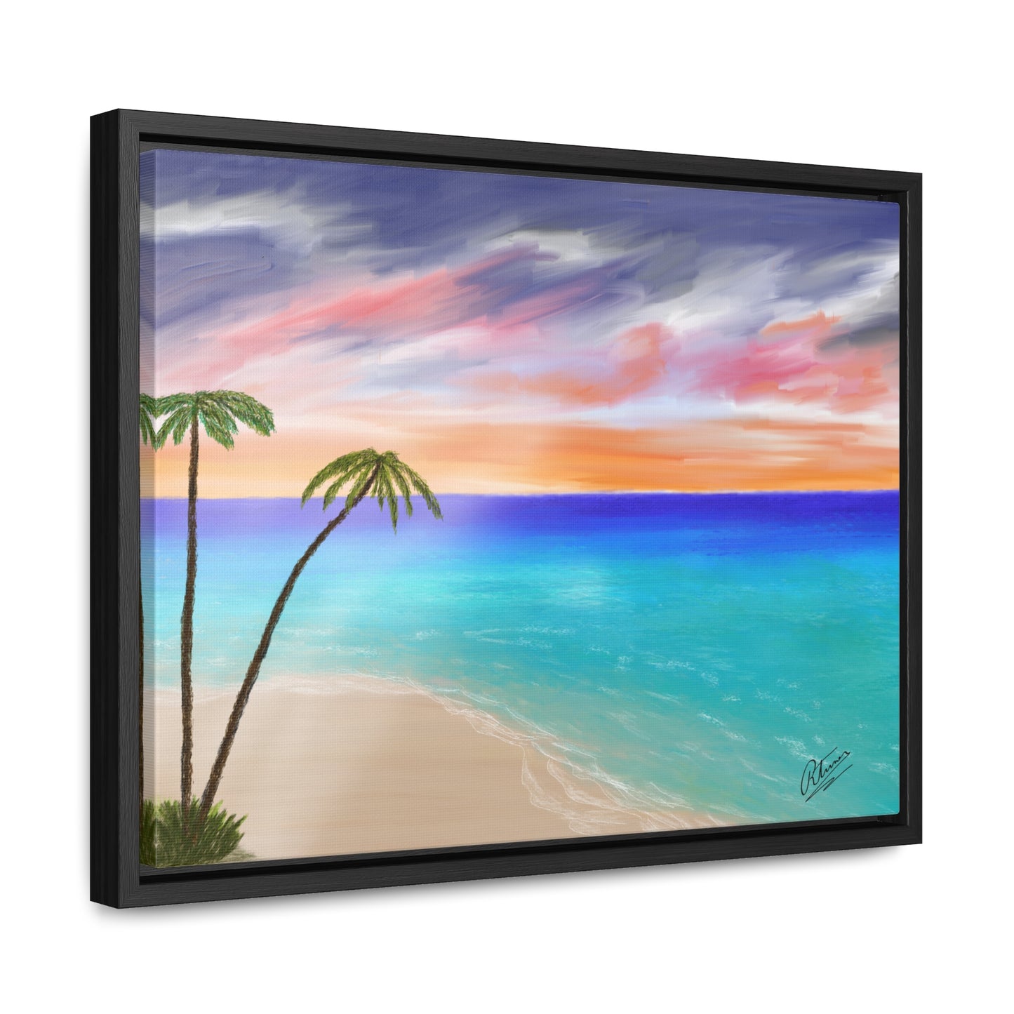 Tropical Haven - Gallery Canvas Wraps, Horizontal Frame