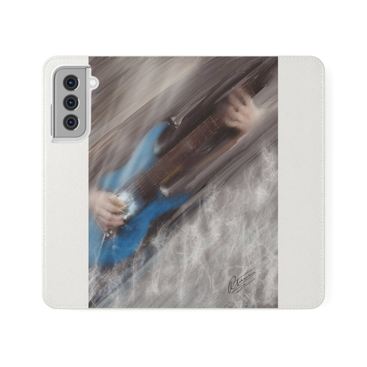 Phone Flip Cases Guitar Art