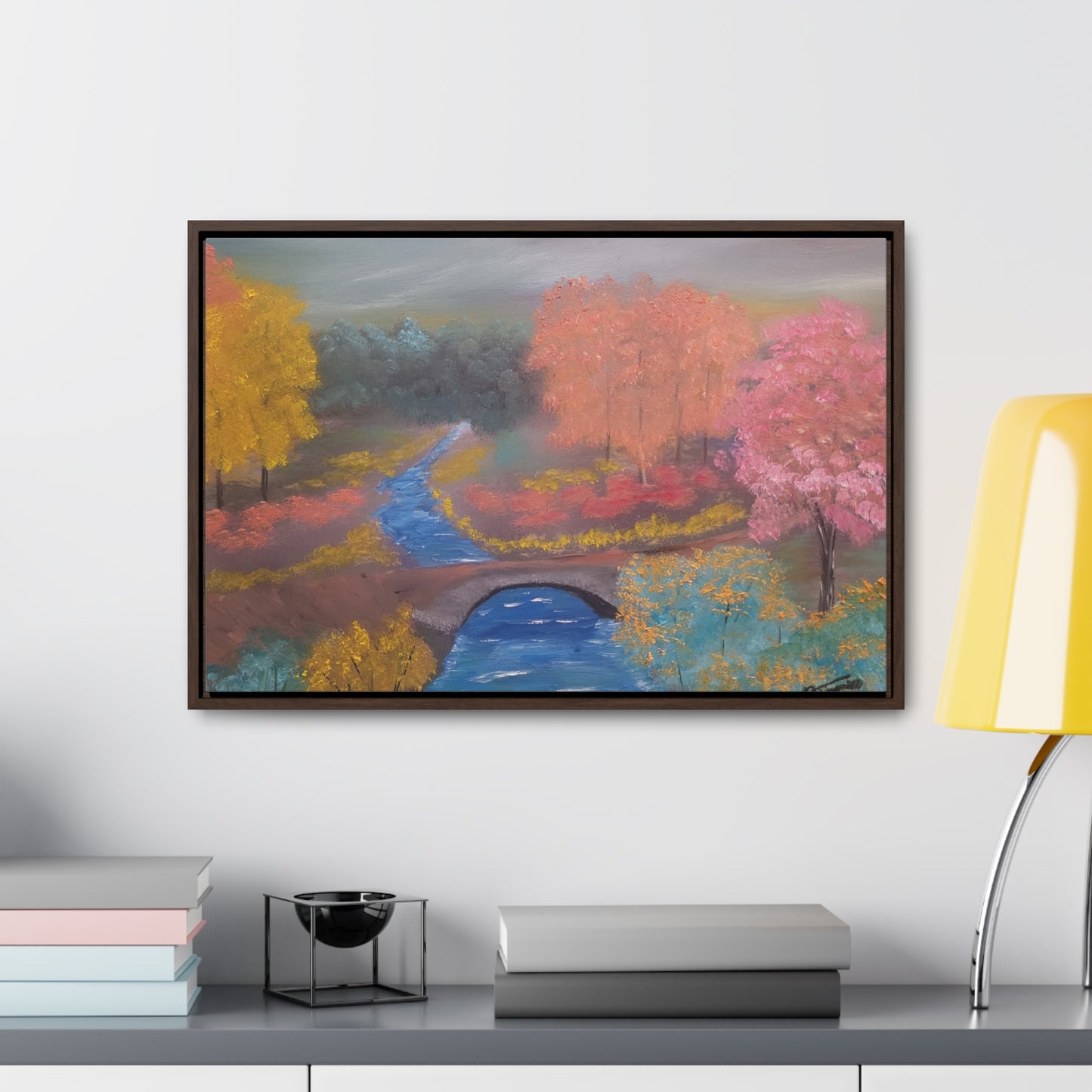 Solitude Path - Gallery Canvas Wraps, Horizontal Frame