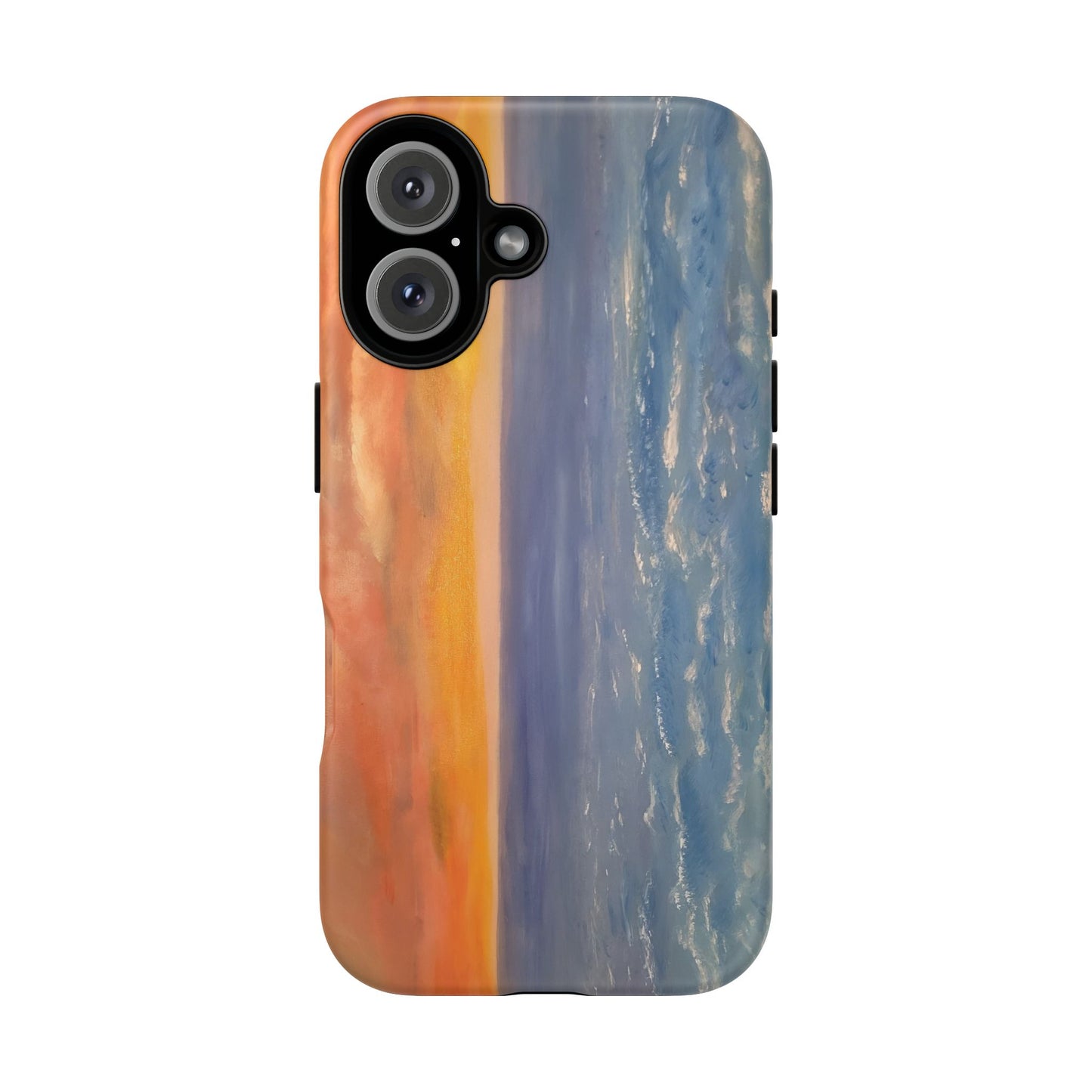 Artistic Ocean Sunset Phone Case - Tough and Stylish Protection