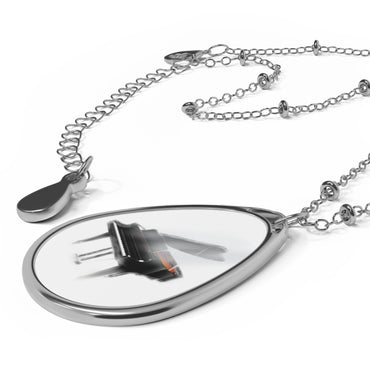 Oval Piano Necklace