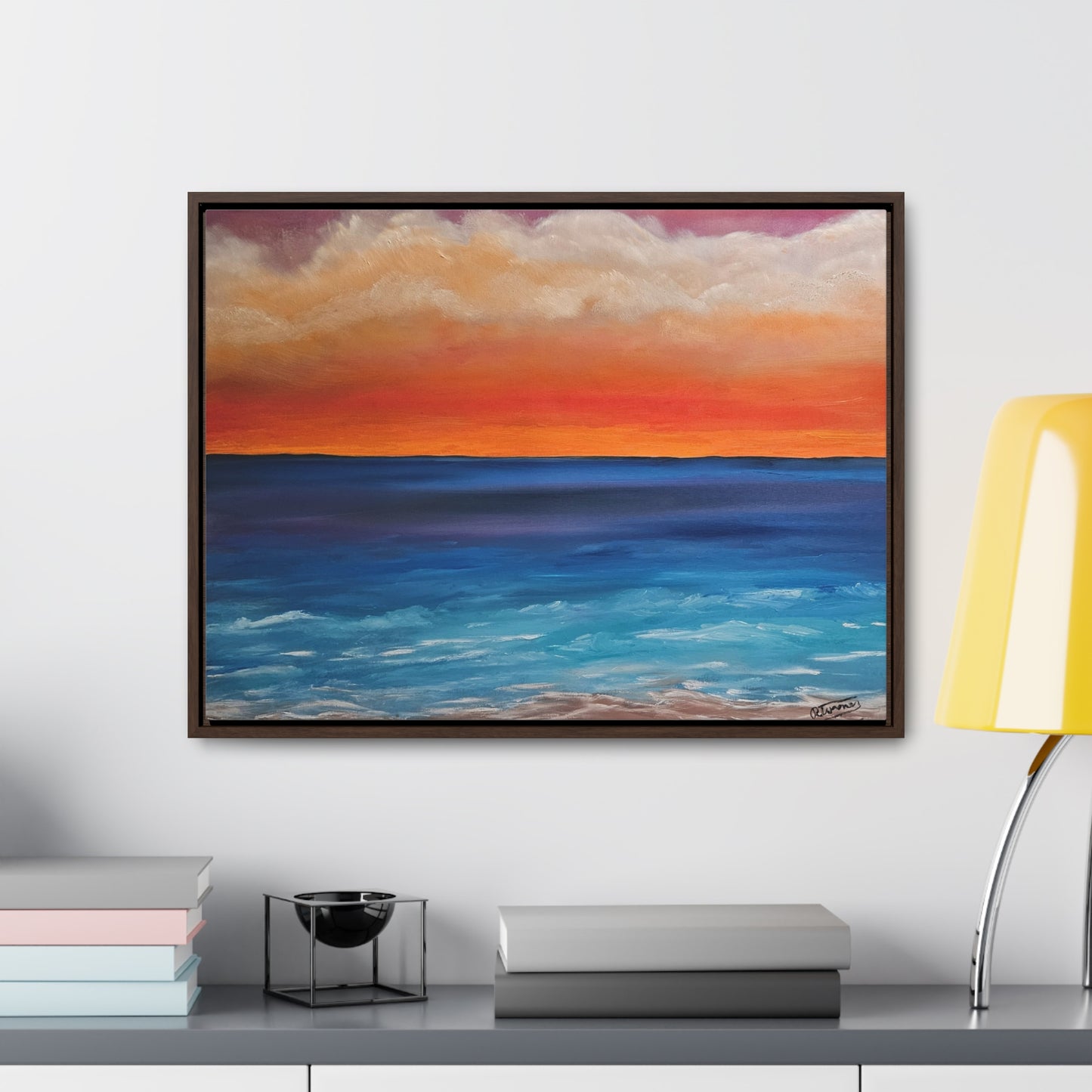 Coastal Paradise Canvas Wraps Seascape Artwork