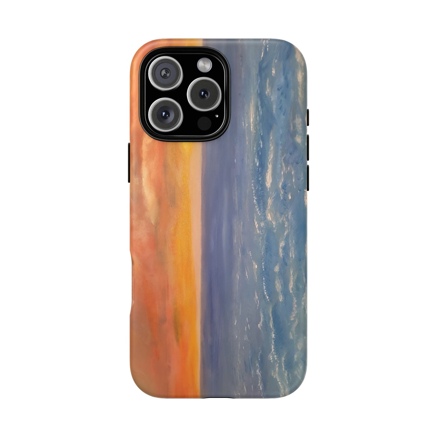 Artistic Ocean Sunset Phone Case - Tough and Stylish Protection