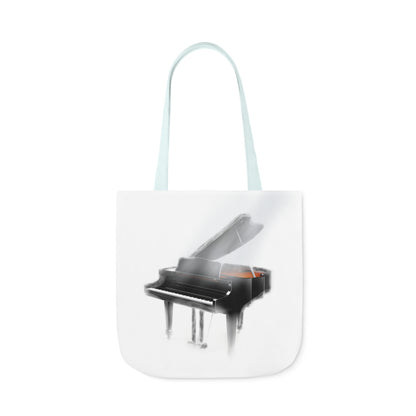 Canvas Tote Bag, Piano