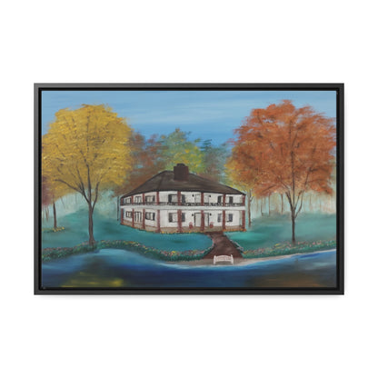 Estate On The Lake  - Gallery Canvas Wraps, Horizontal Frame