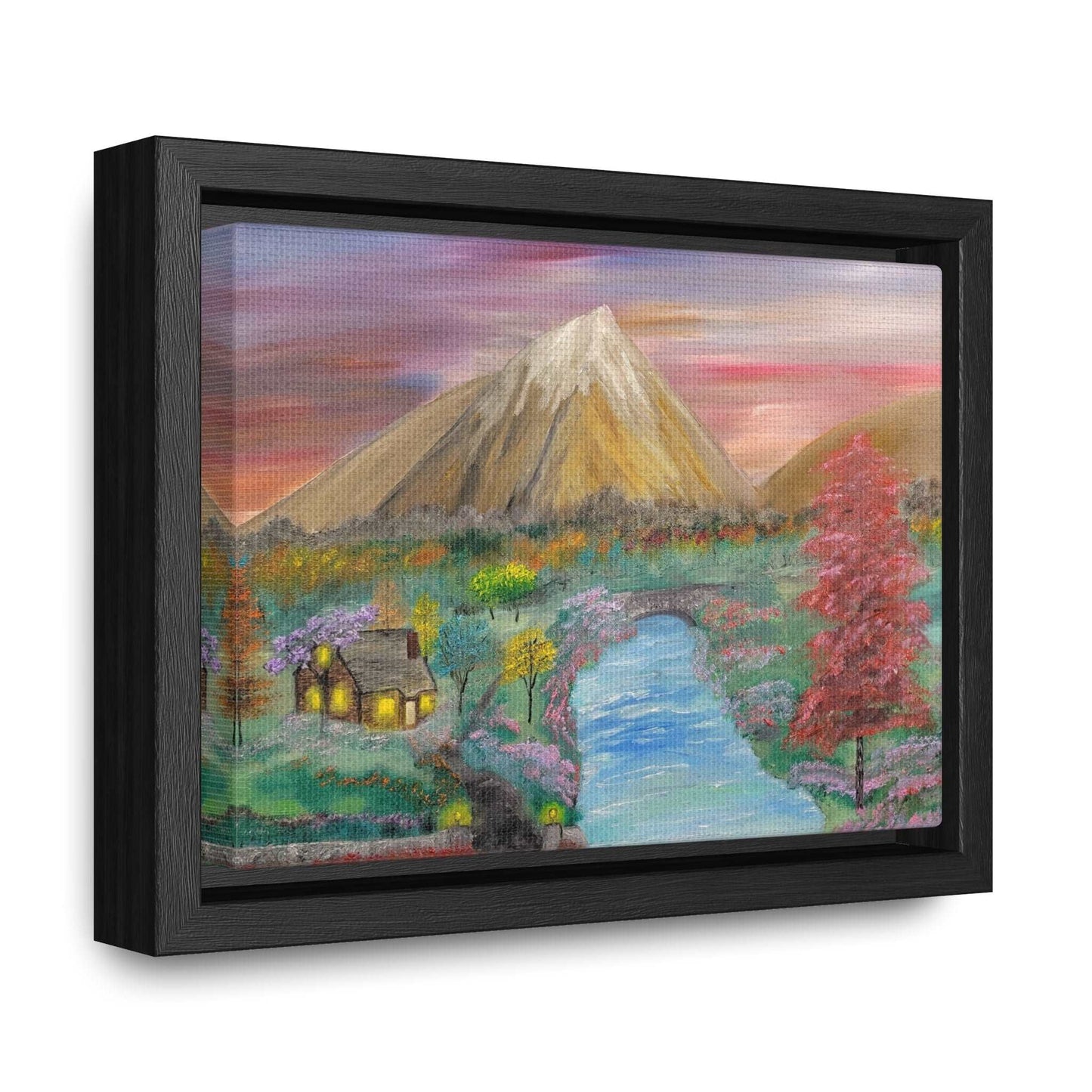 Cabin Getaway - Gallery Canvas Wraps, Horizontal Frame