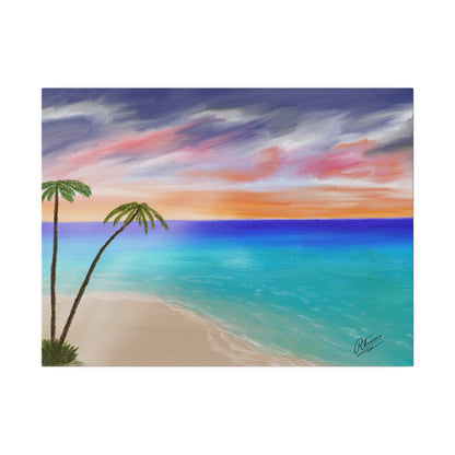 Tropical Haven Matte Canvas, Stretched, 0.75"