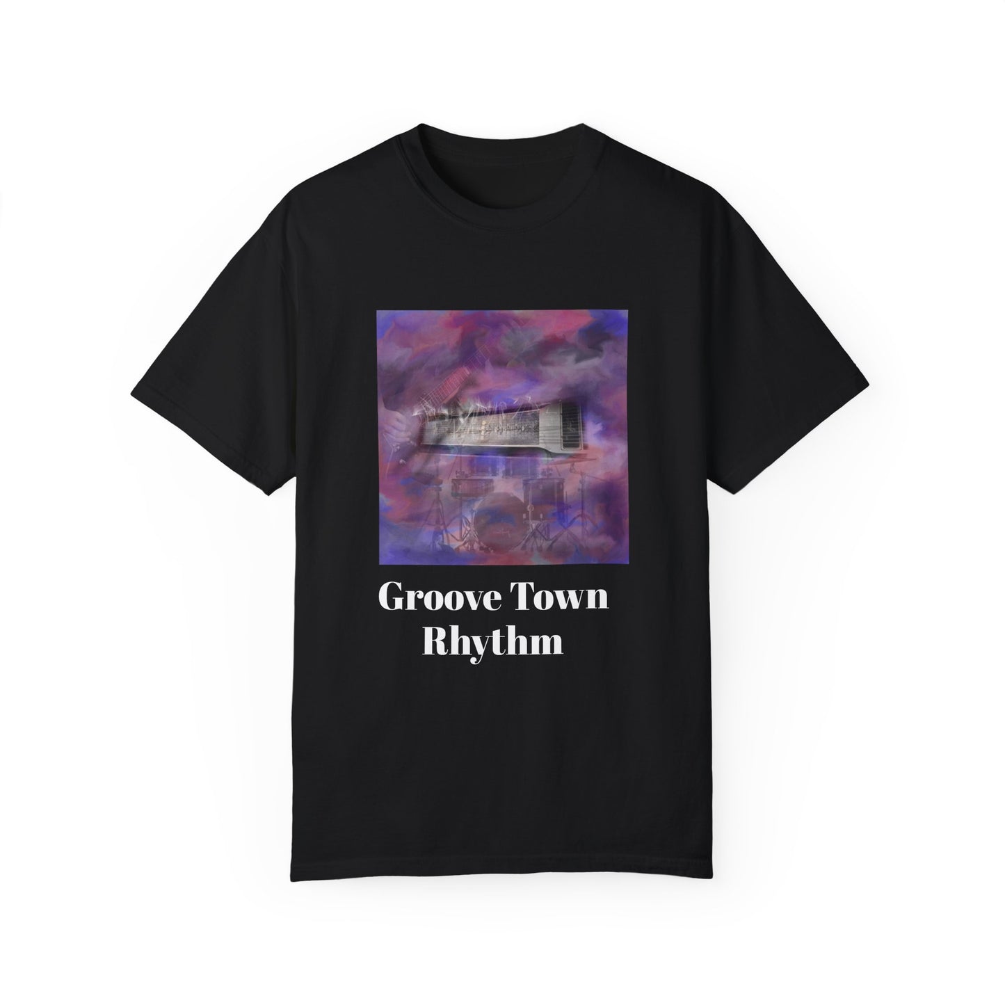 Groove Town Rhythm T-Shirt - Unisex Garment-Dyed