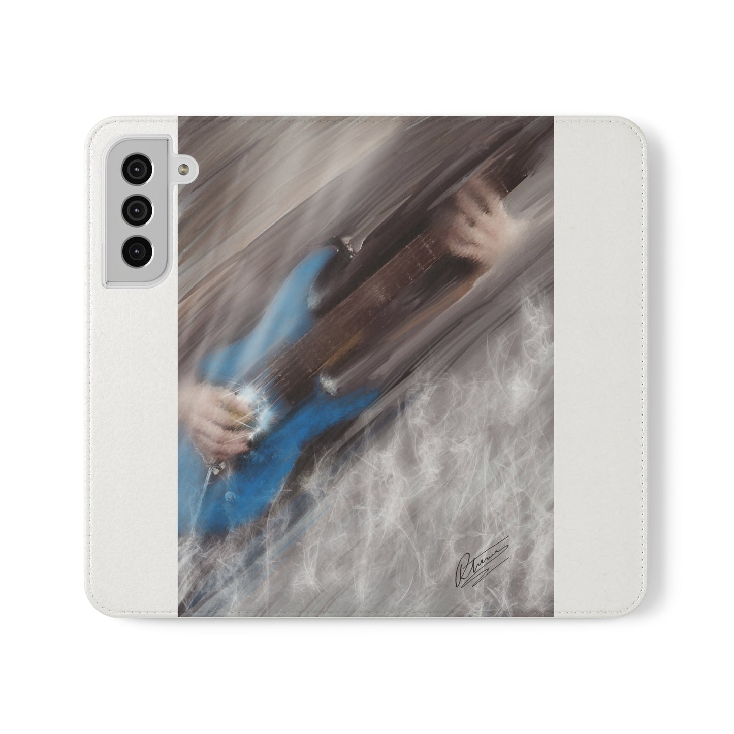 Phone Flip Cases Guitar Art