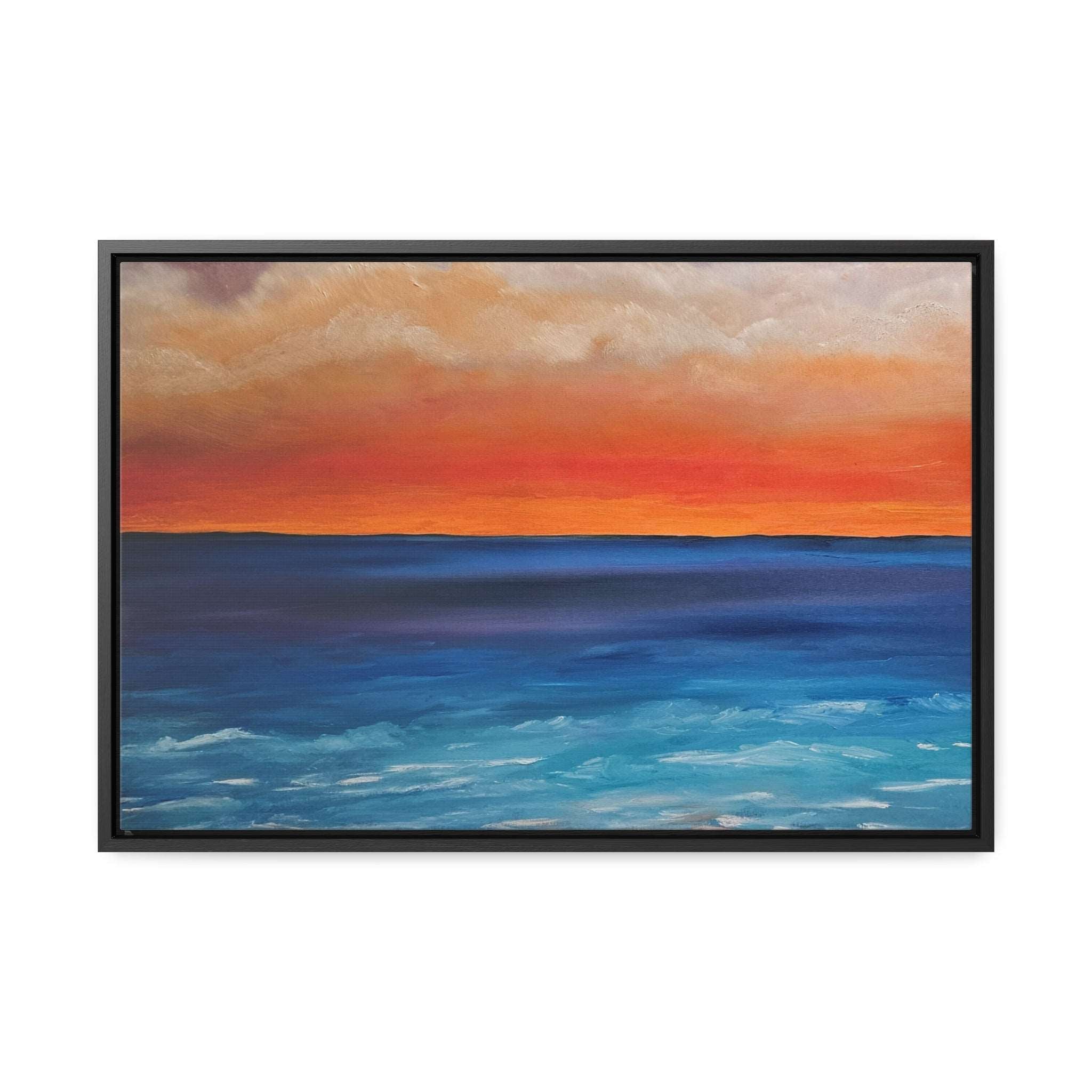 Coastal Paradise Canvas Wraps Seascape Artwork