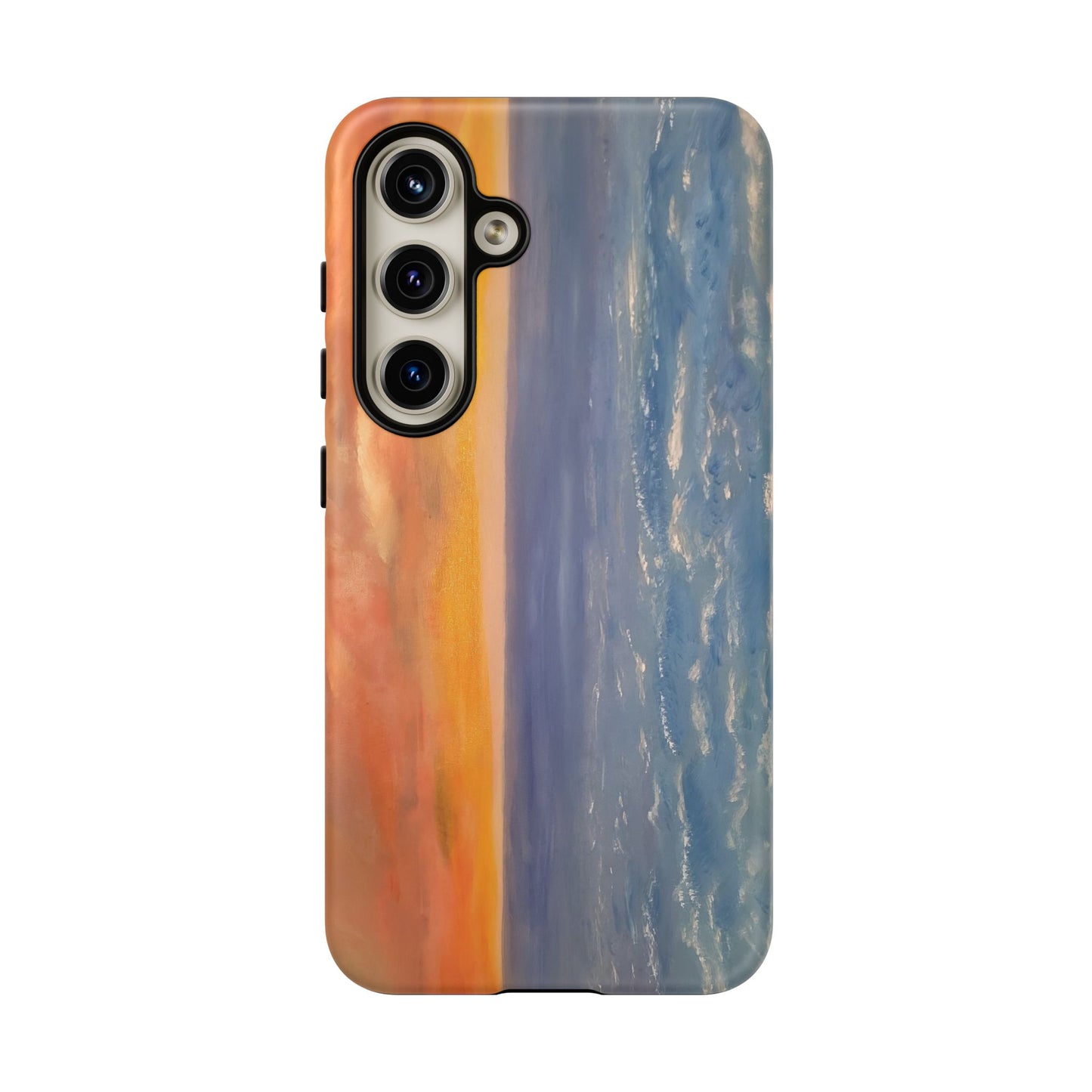 Artistic Ocean Sunset Phone Case - Tough and Stylish Protection