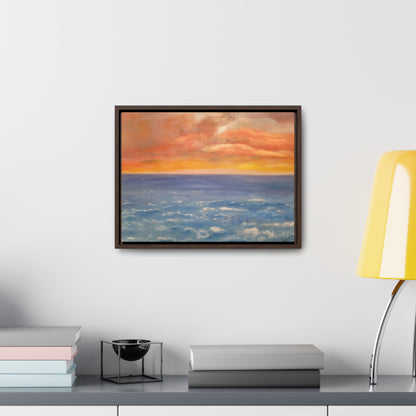 Troubled Sea - Gallery Canvas Wraps, Horizontal Frame