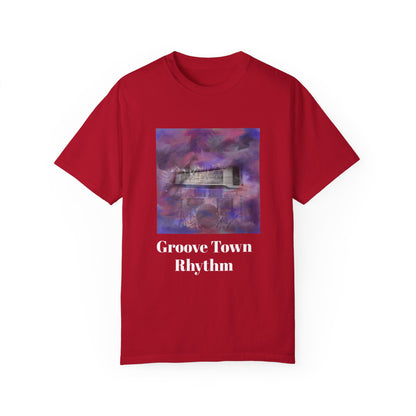 Groove Town Rhythm T-Shirt - Unisex Garment-Dyed