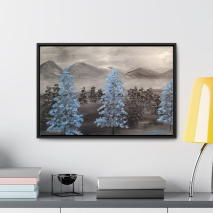 Valley Of Trees - Gallery Canvas Wraps, Horizontal Frame