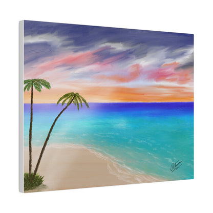 Tropical Haven Matte Canvas, Stretched, 0.75"