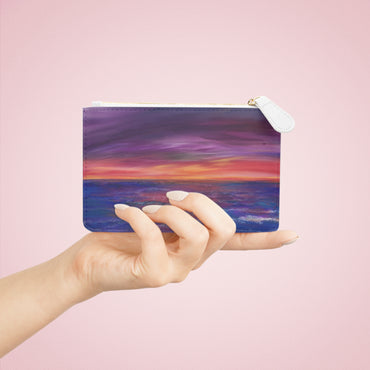 Mini Clutch Bag - Sea At Sunset