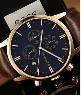 Fashion Korean Style Business Multifunction Quartz Men's Watch