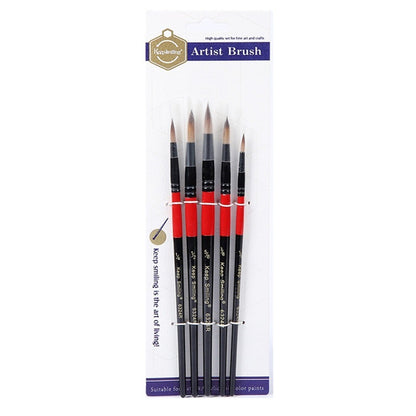 Art Supplies Acrylic Oil Painting Golden Tube White Rod Brush Set