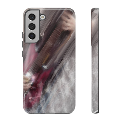 Red Guitar Phone Case - Tough and Stylish Protection