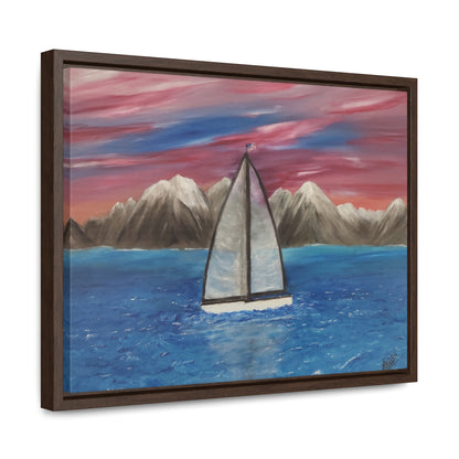 Transparent Sail - Gallery Canvas Wraps, Horizontal Frame