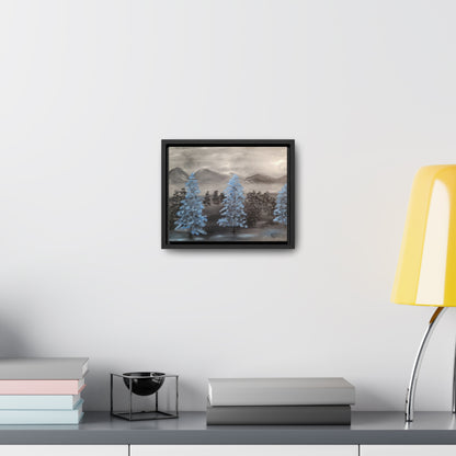 Valley Of Trees - Gallery Canvas Wraps, Horizontal Frame