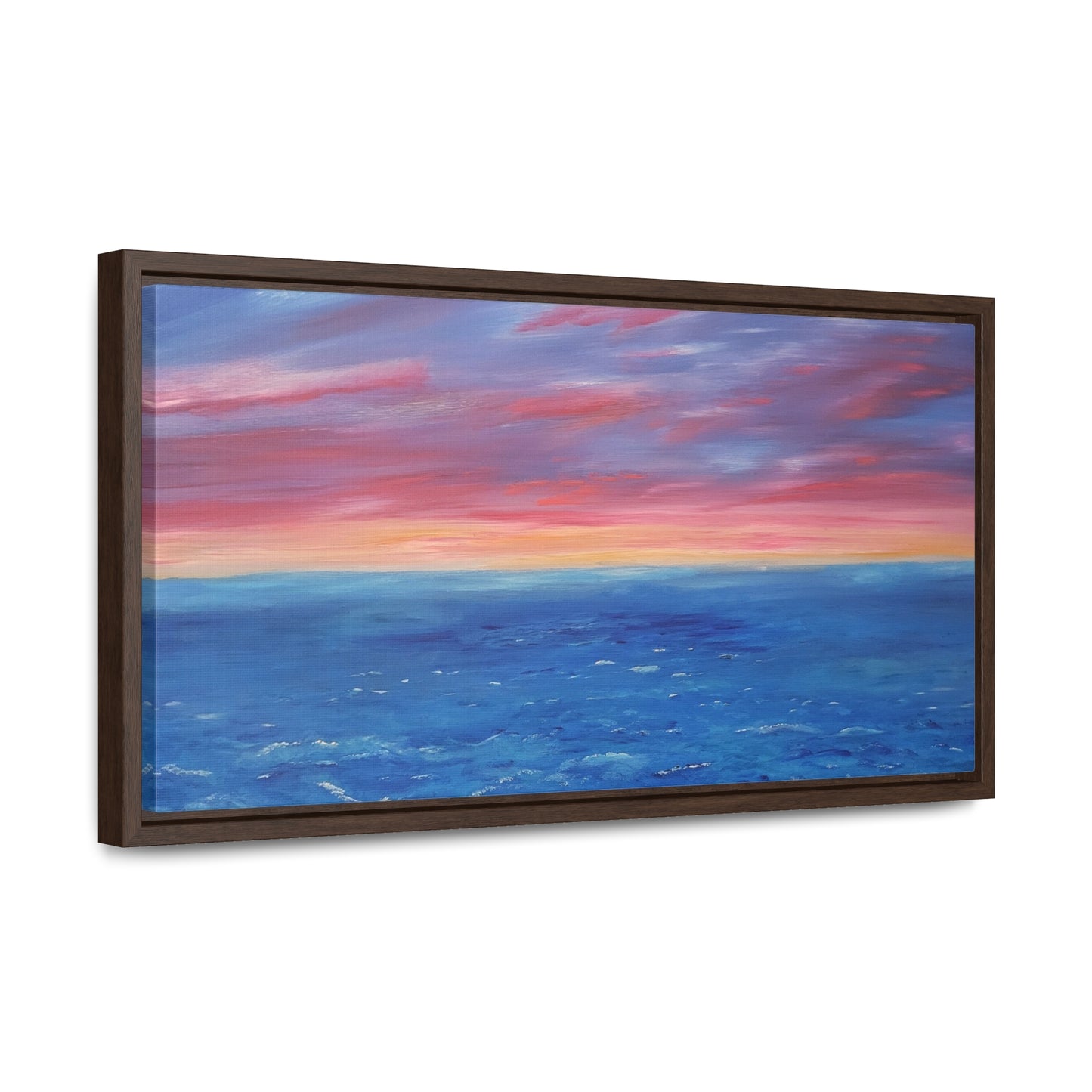 High Seas Sunset - Gallery Canvas Wraps, Horizontal Frame