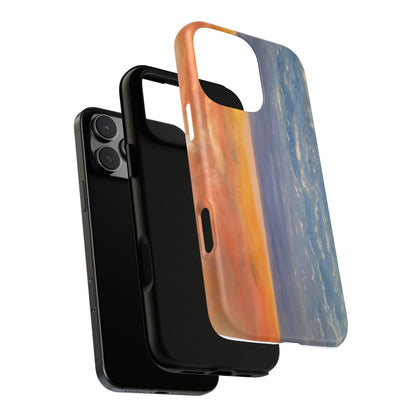 Artistic Ocean Sunset Phone Case - Tough and Stylish Protection