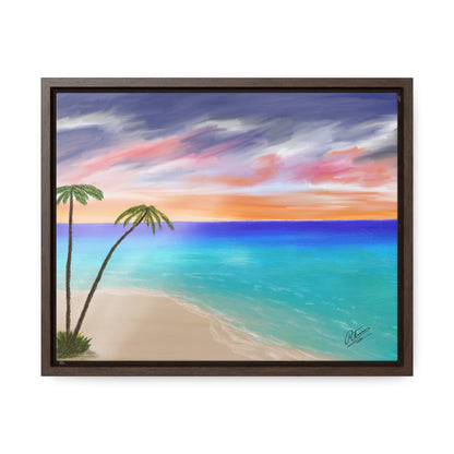 Tropical Haven - Gallery Canvas Wraps, Horizontal Frame