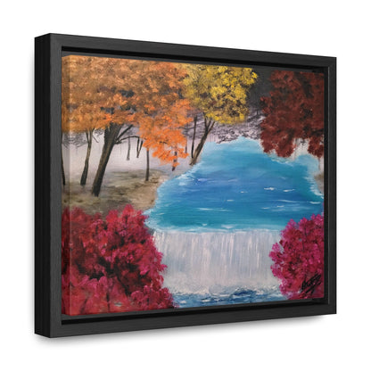 Descending Waters - Gallery Canvas Wraps, Horizontal Frame