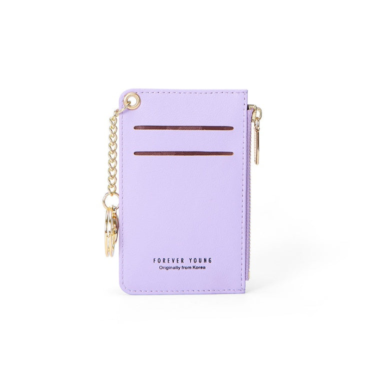 Cute personality Mini slim card cover simple zero wallet